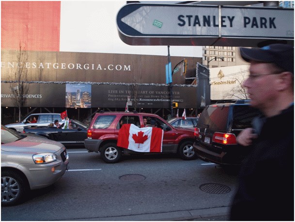 Vancouver pár dní poté