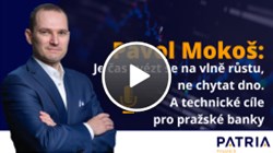 Pavol Mokoš: Je čas svézt se na vlně růstu, ne chytat dno. A technické cíle  pro pražské banky