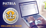 Děkujeme za přízeň! Patria opět mezi oceněnými brokery soutěže Zlatá koruna 2022