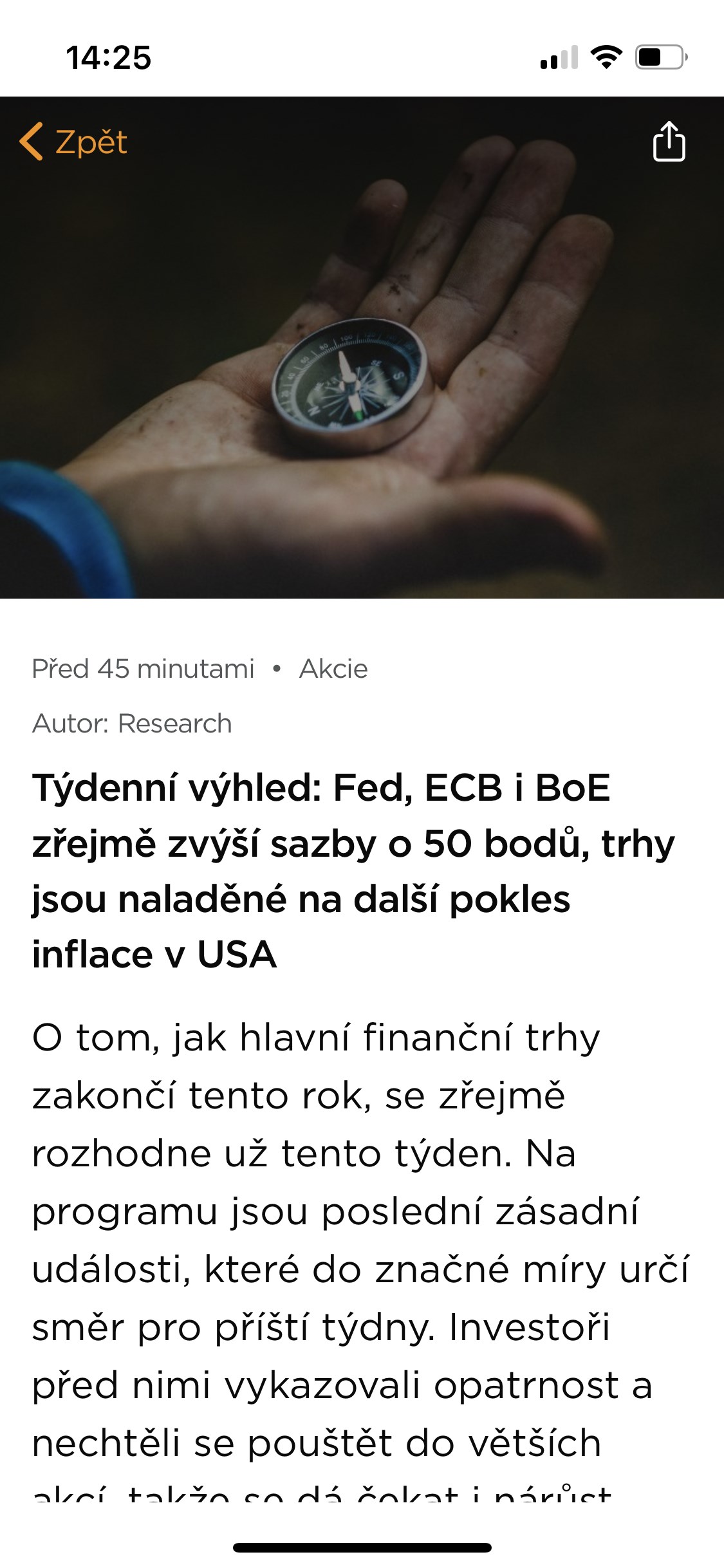 Responzívní zpravodajství Patria.cz v nové mobilní aplikaci Patria