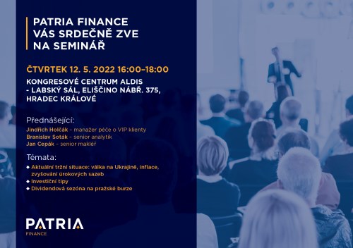 seminář investice inflace