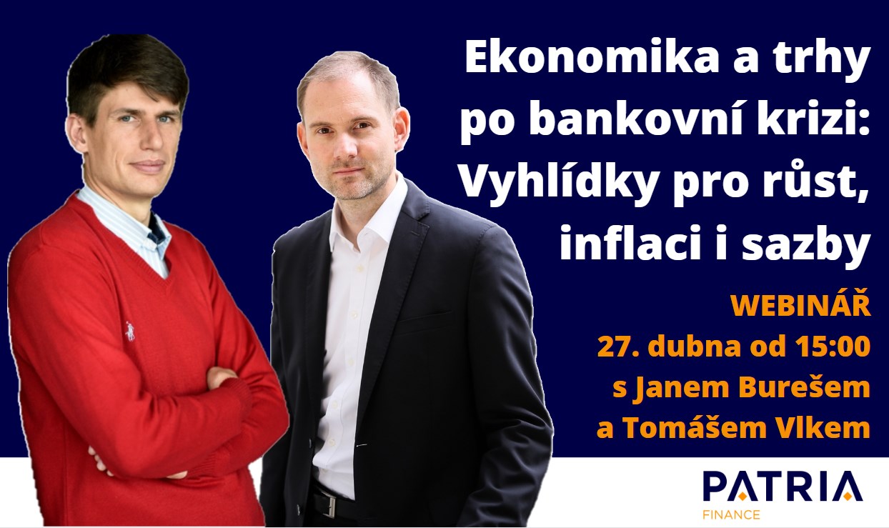 webinář Vlk Bureš ekonomika inflace sazby centrální banky
