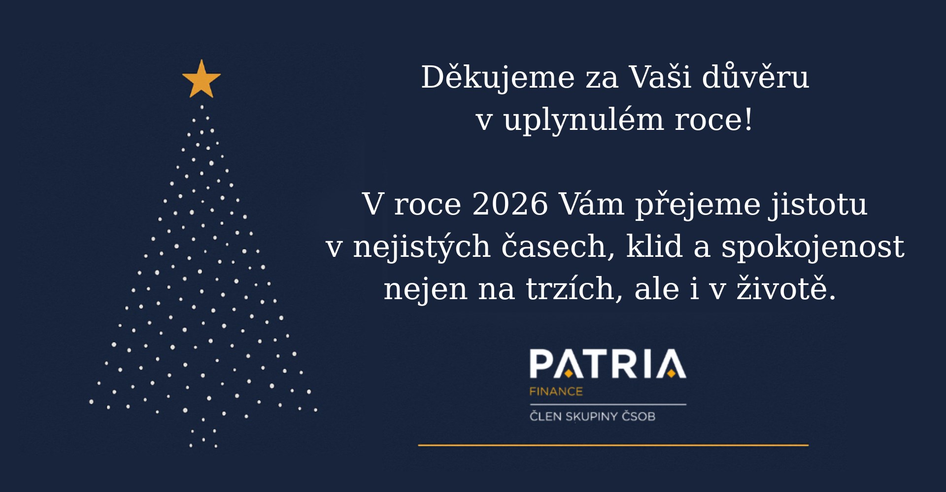 Jak trhy (ne)obchodují přes vánoční svátky a přelom roku? Přinášíme přehled