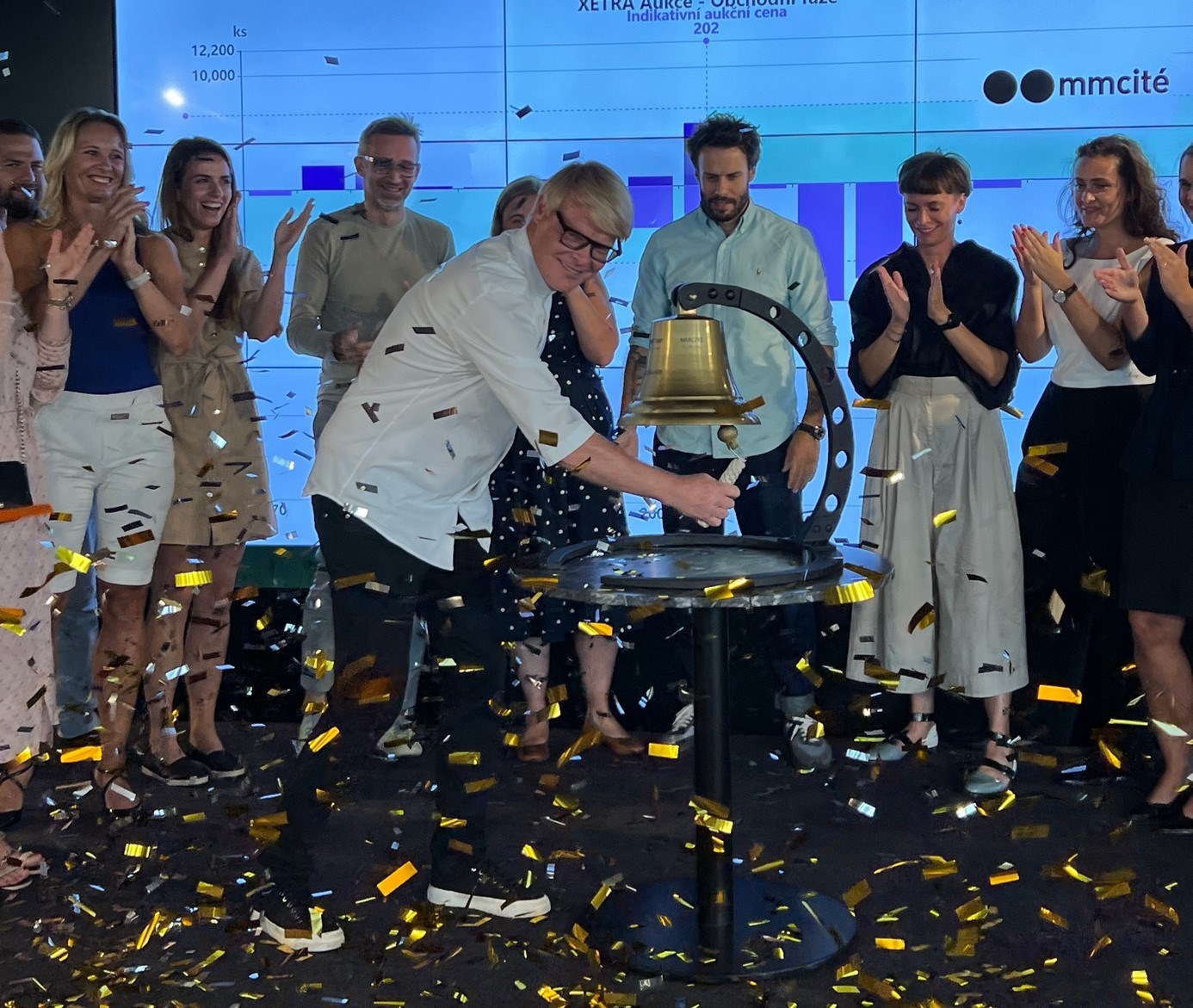 Úspěšný debut mmcité na trhu START pražské burzy: Akcie designéra a výrobce městského mobiliáře zpevnily o 21 procent