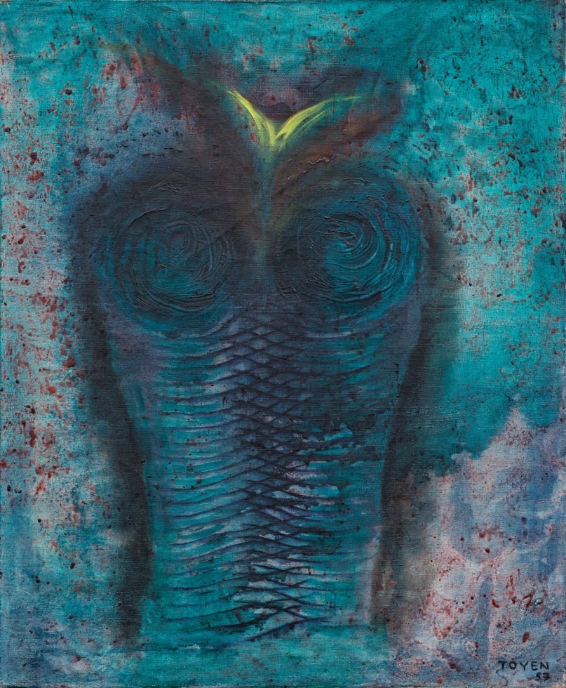 Velký objev z nejcennějšího období tvorby Toyen se poprvé představuje na trhu