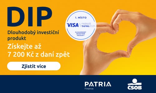 Nejlepší Dlouhodobý investiční produkt alias DIP na trhu nabízí Patria Finance, ocenila prestižní soutěž