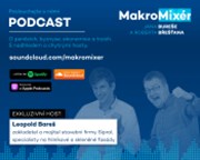 Podcast MakroMixér: Pády bank, koktejl pro centrální banky a jak to celé dopadne na Česko? S Leopoldem Barešem o cestě SIPRAL do Londýna nebo na Champs-Élysées