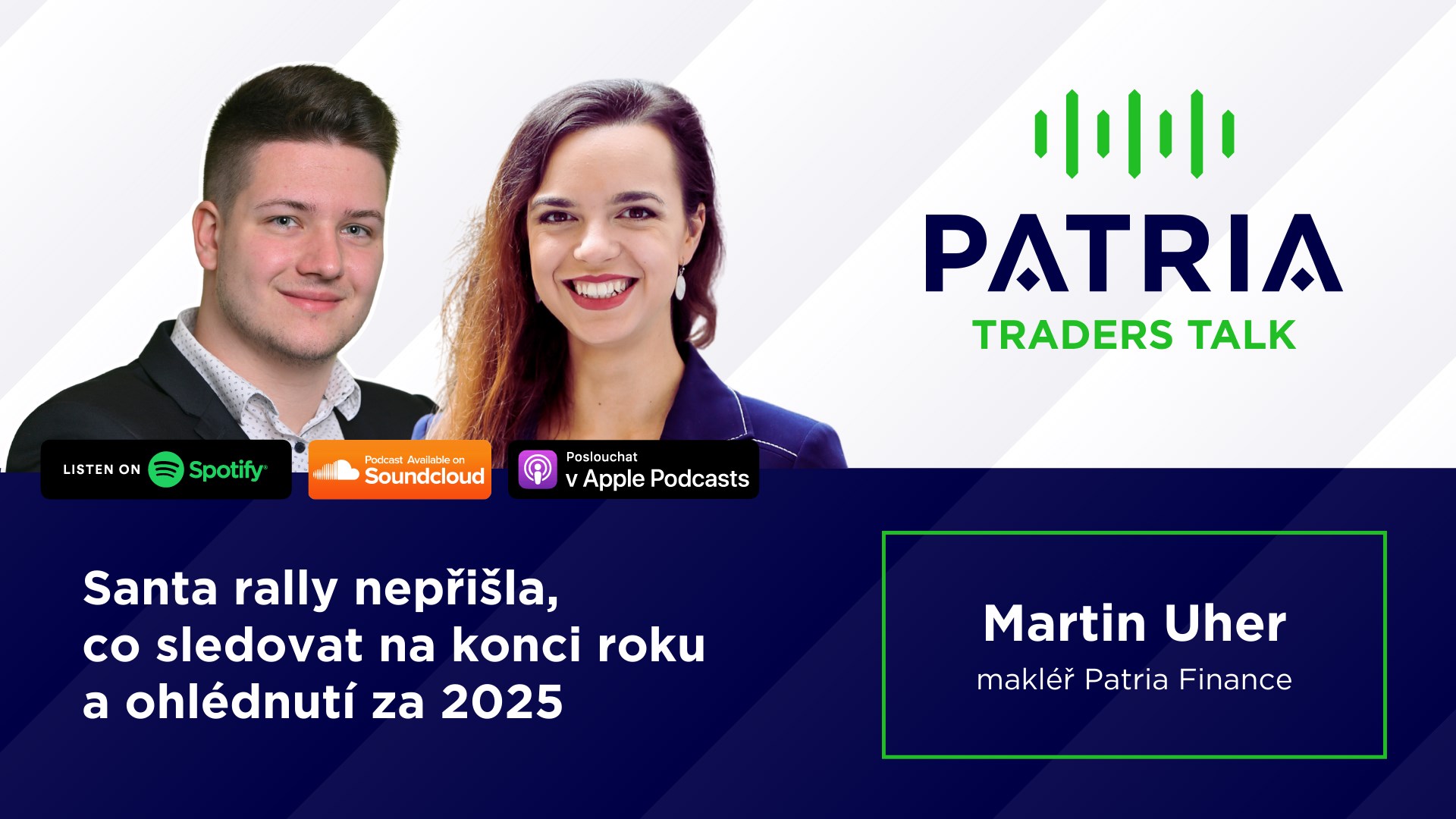 Traders Talk: Santa rally nepřišla, co sledovat na konci roku a ohlédnutí za 2025
