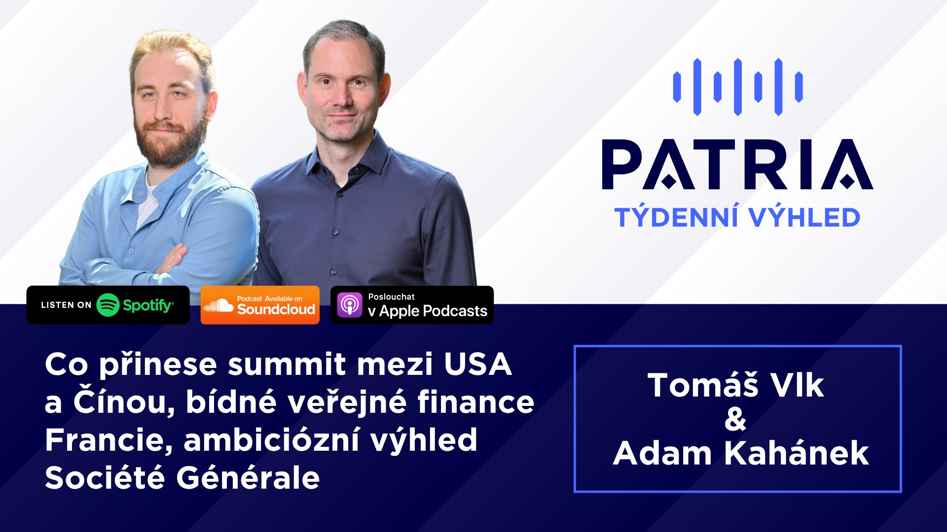PODCAST Týdenní výhled: Čínský prezident míří do USA, bídné veřejné finance Francie