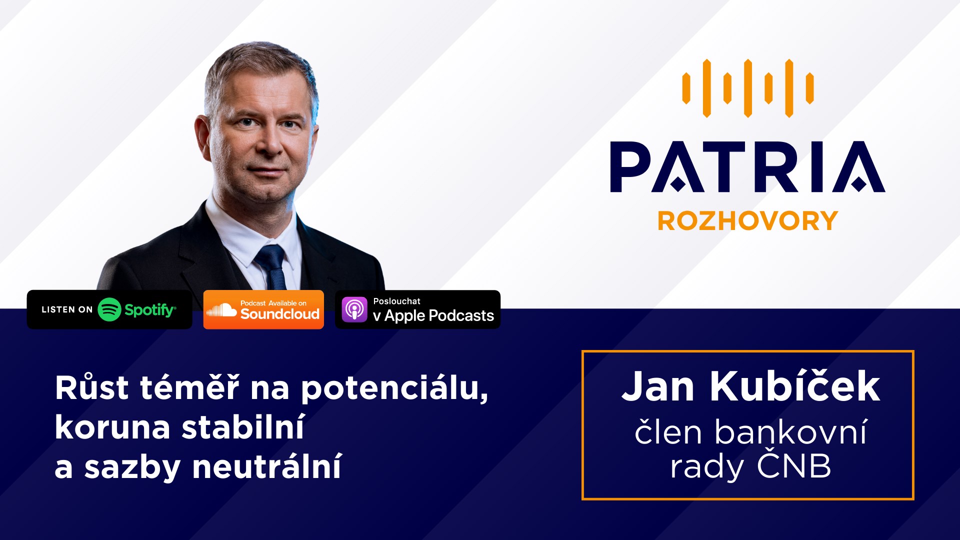 Rok 2026 pohledem Jana Kubíčka: Růst téměř na potenciálu, koruna stabilní a sazby neutrální