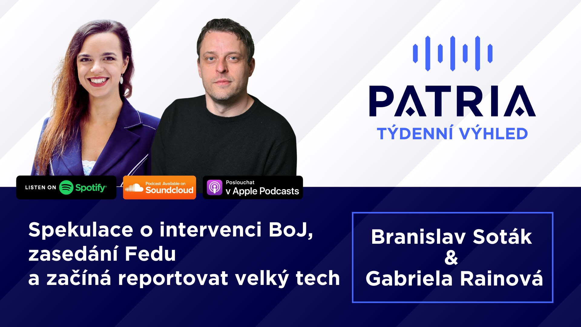 Týdenní výhled: Spekulace o intervenci BoJ, zasedání Fedu a začíná reportovat velký tech