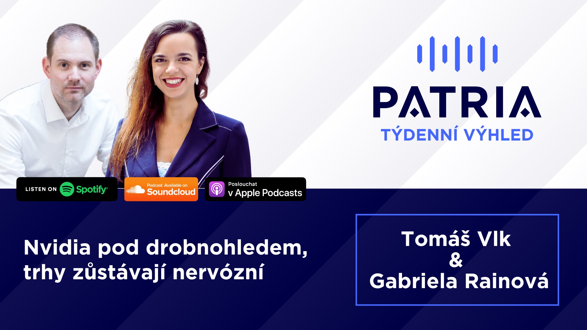 PODCAST Týdenní výhled: Nvidia pod drobnohledem, trhy zůstávají nervózní