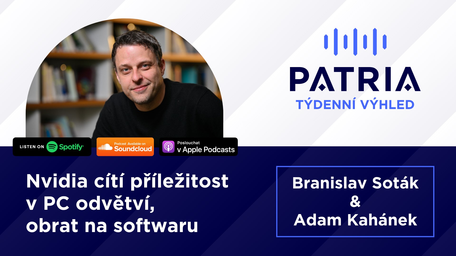 PODCAST Týdenní výhled: Nvidia cítí příležitost v PC odvětví, obrat na softwaru