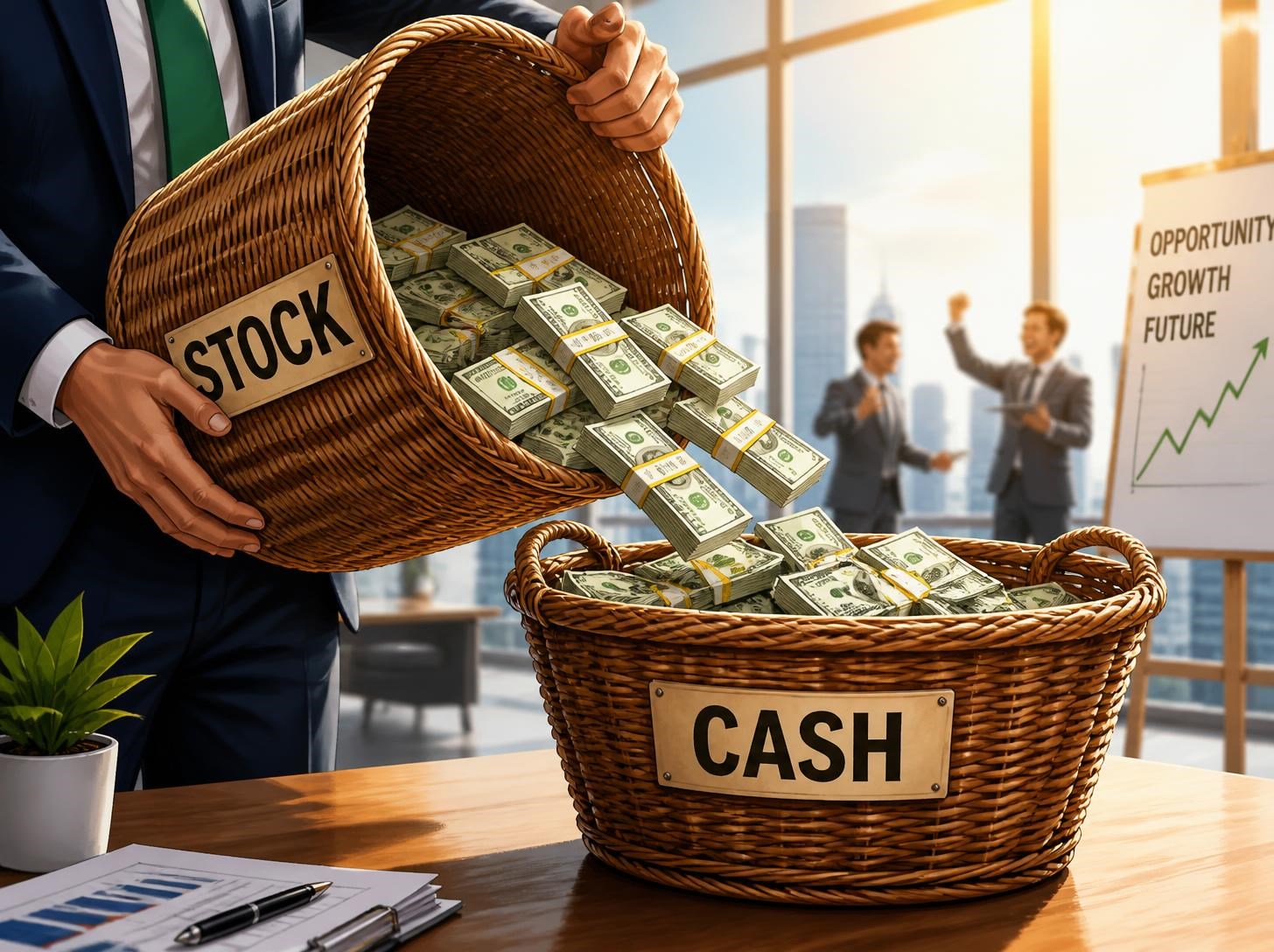 Investoři utíkají do bezpečí. Do peněžních fondů nalili nejvíce peněz od pandemie