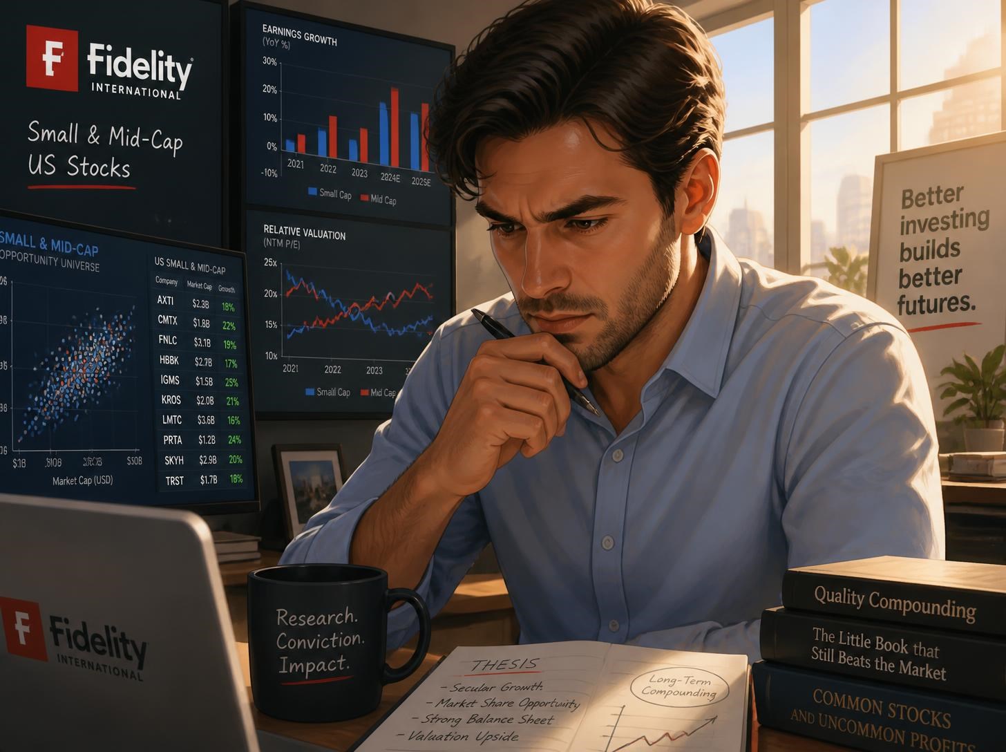 Fidelity: Kde hledat příležitosti mimo technologické giganty