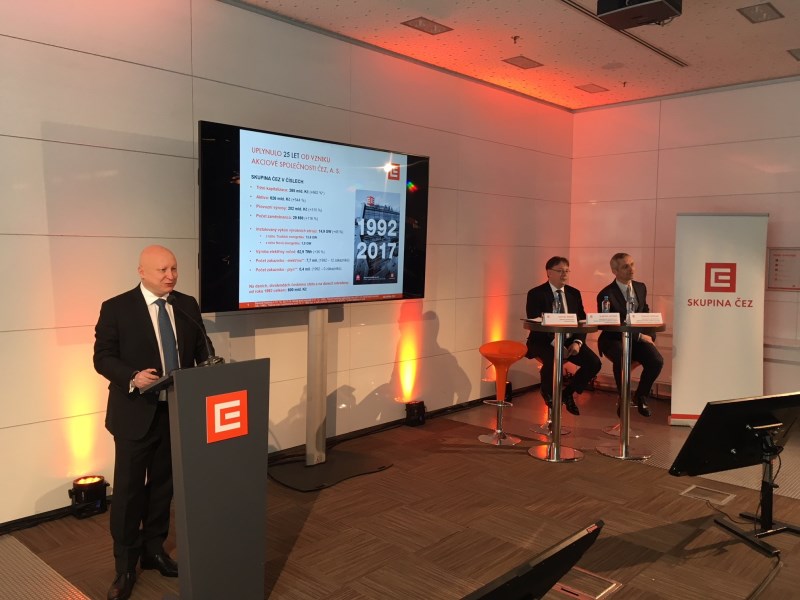 ČEZ předčil odhady, letos ale očekává zisk 12-14 miliard a EBITDA 51-53 miliard korun