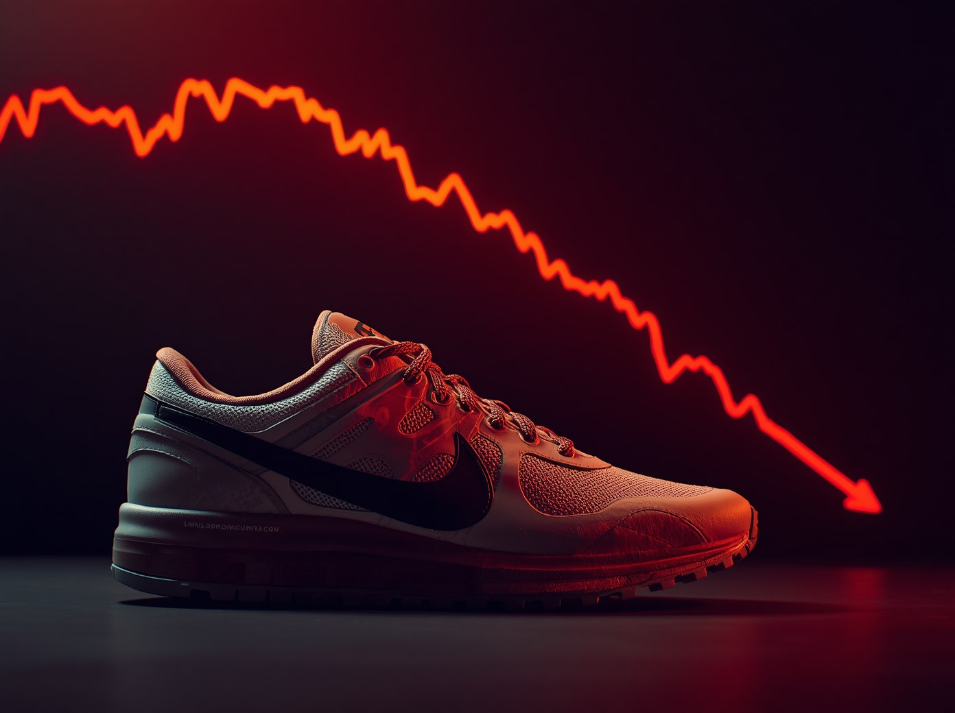 Trh sází proti Nike. Krátké pozice vystoupaly před výsledky na rekord