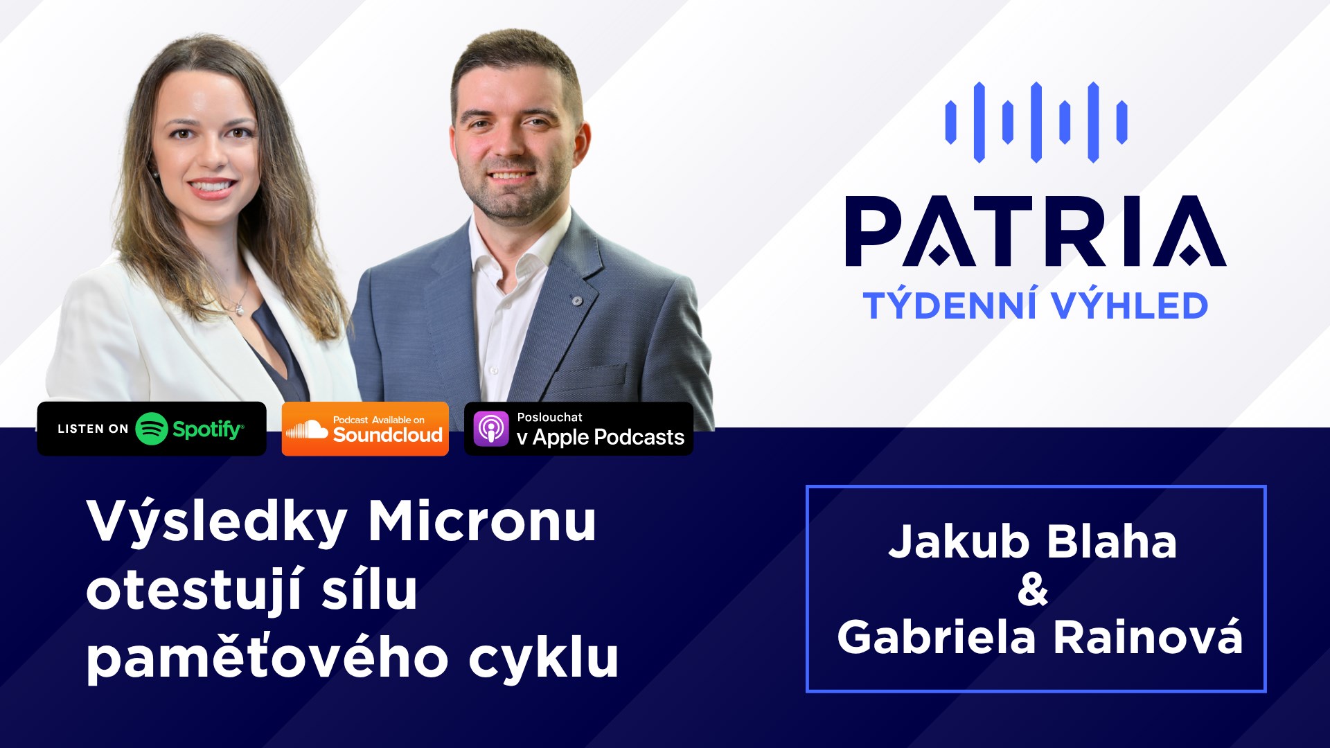 PODCAST Týdenní výhled: Chaos kolem Íránu, rezignace britského premiéra a Micron v centru pozornosti