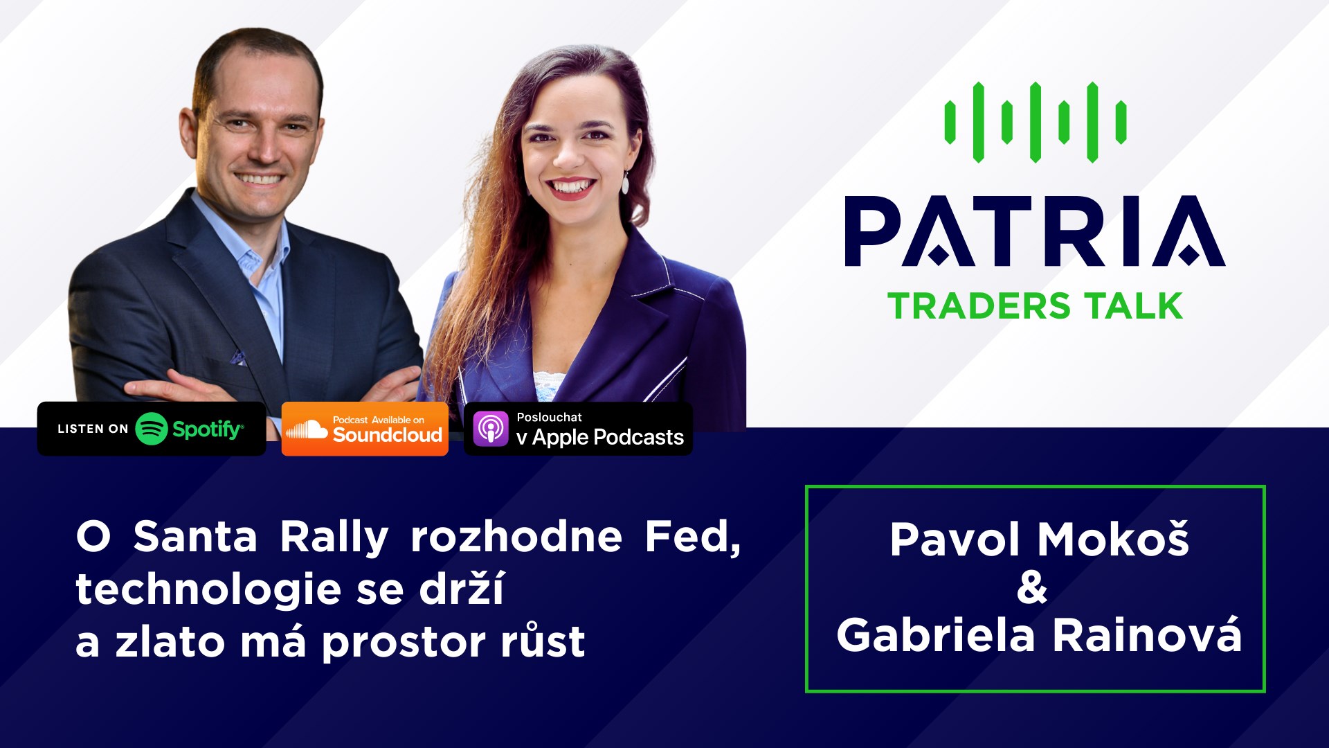 Traders Talk: O Santa Rally rozhodne Fed, technologie se drží a zlato má prostor růst