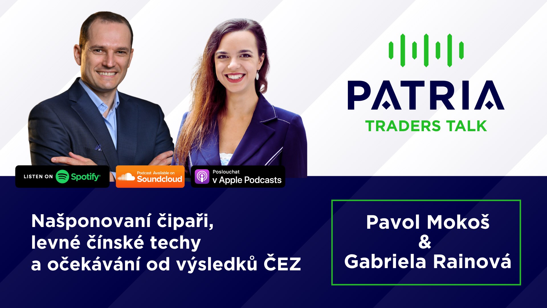 Traders Talk: Našponovaní čipaři, levné čínské techy a očekávání od výsledků ČEZ