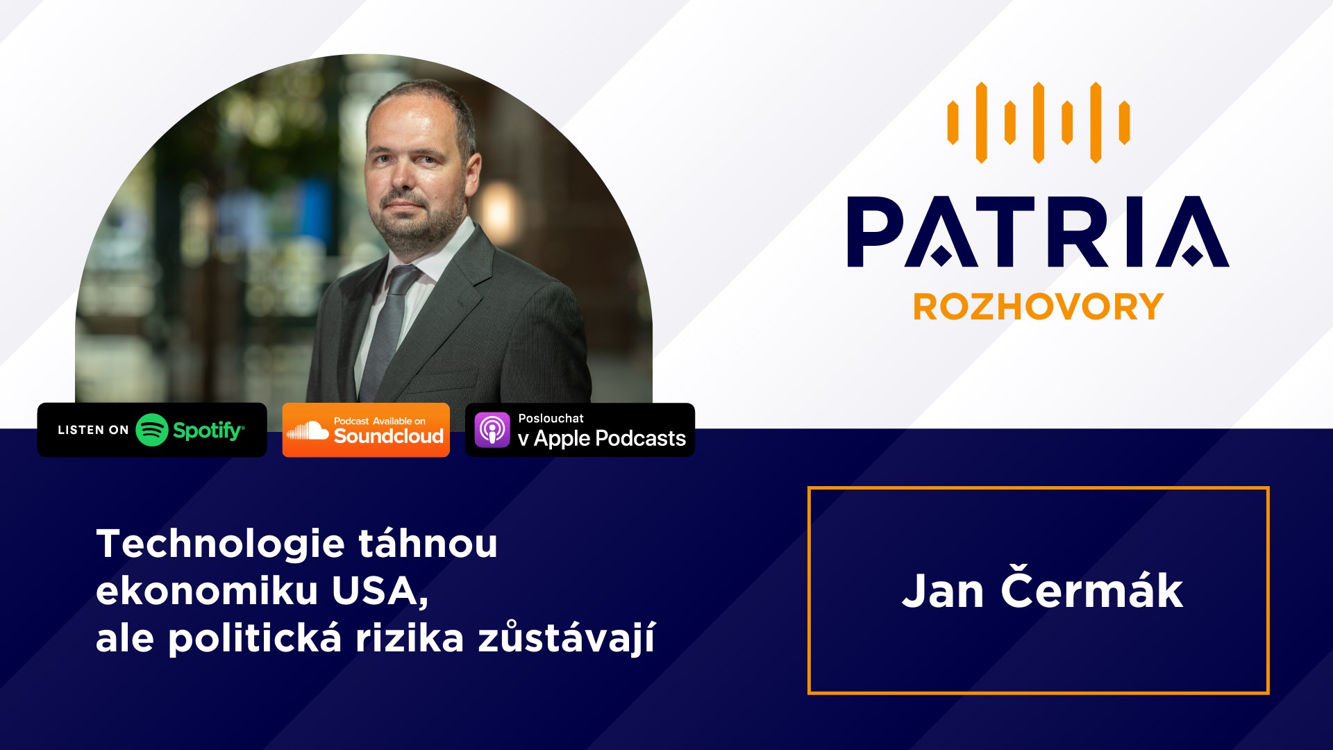 Jan Čermák: Technologie táhnou ekonomiku USA, ale politická rizika zůstávají