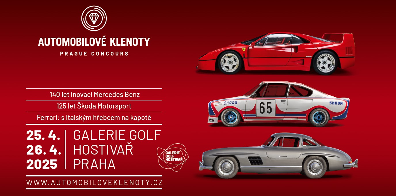 Zveme Vás na AUTOMOBILOVÉ KLENOTY 2026! Víkend, kdy se automobilová historie mění v umění