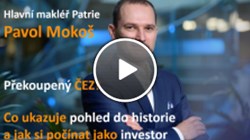 Pavol Mokoš: Překoupený ČEZ? Co ukazuje technika a historie a jak si počínat jako investor