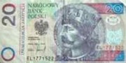 The Polish zloty followed the forint slightly down early on Monday