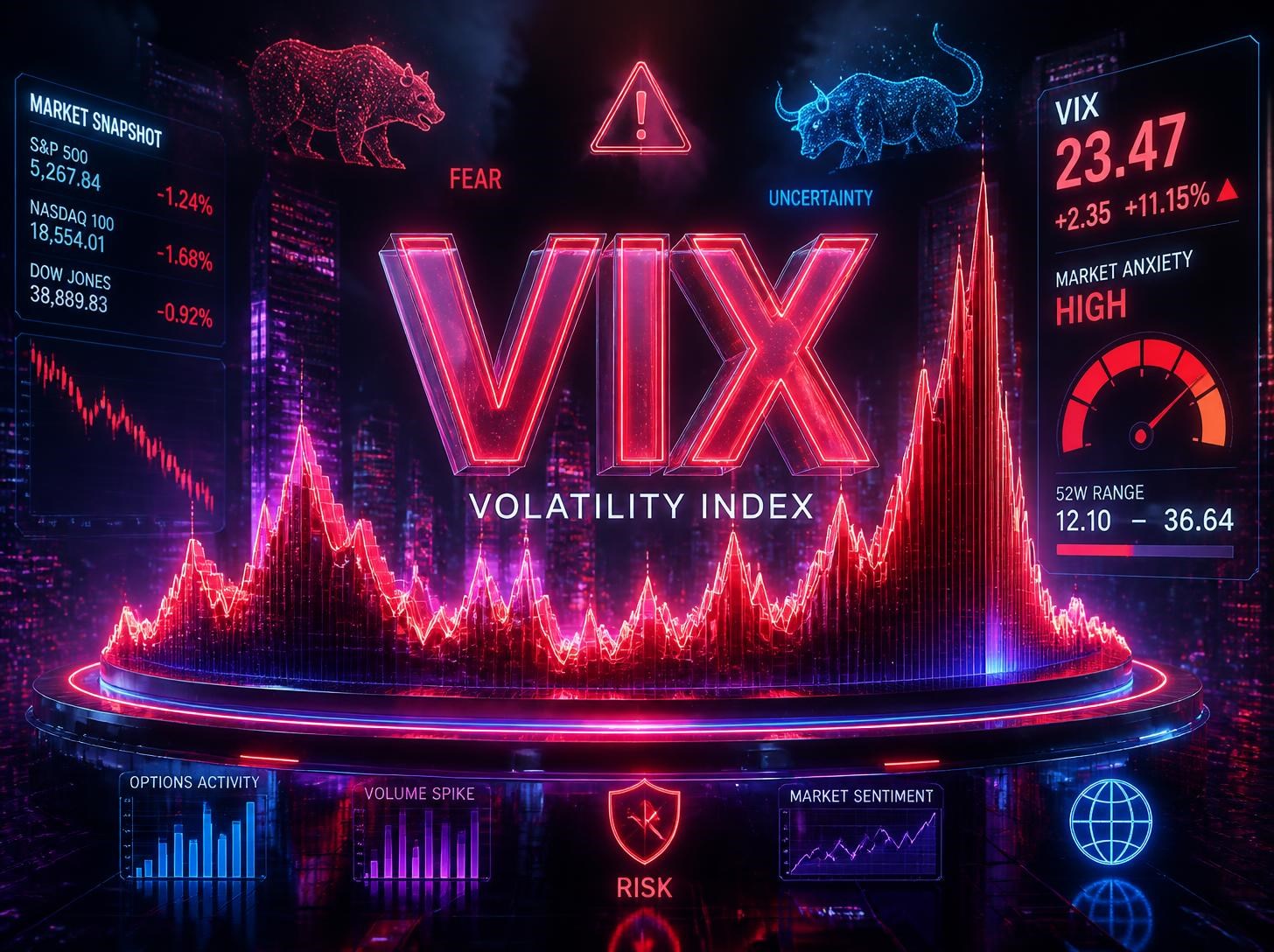 Nervózní Wall Street. Sázky na růst volatility jsou nejvyšší za poslední roky