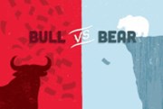 Technická analýza: Napínavý souboj mezi medvědem a býkem na ropě