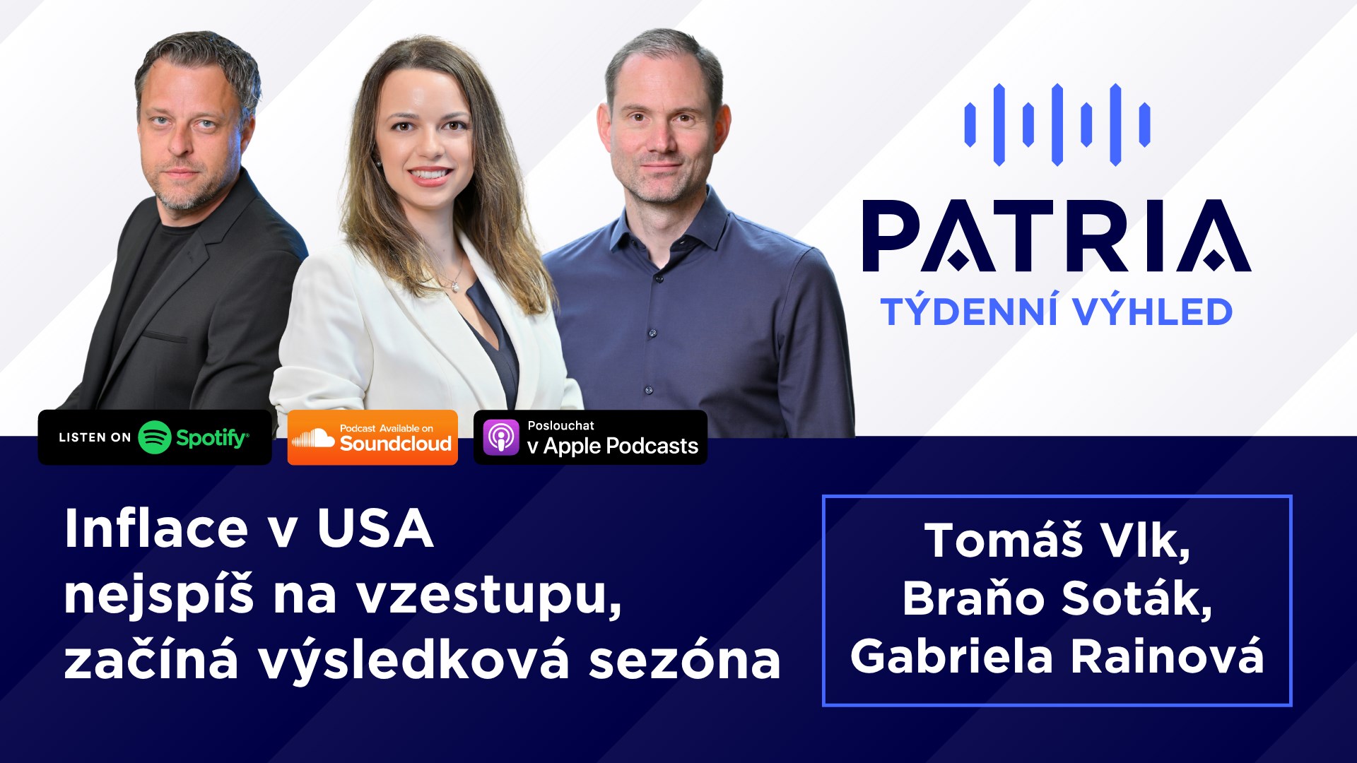 PODCAST Týdenní výhled: Inflace v USA nejspíš na vzestupu, začíná výsledková sezóna