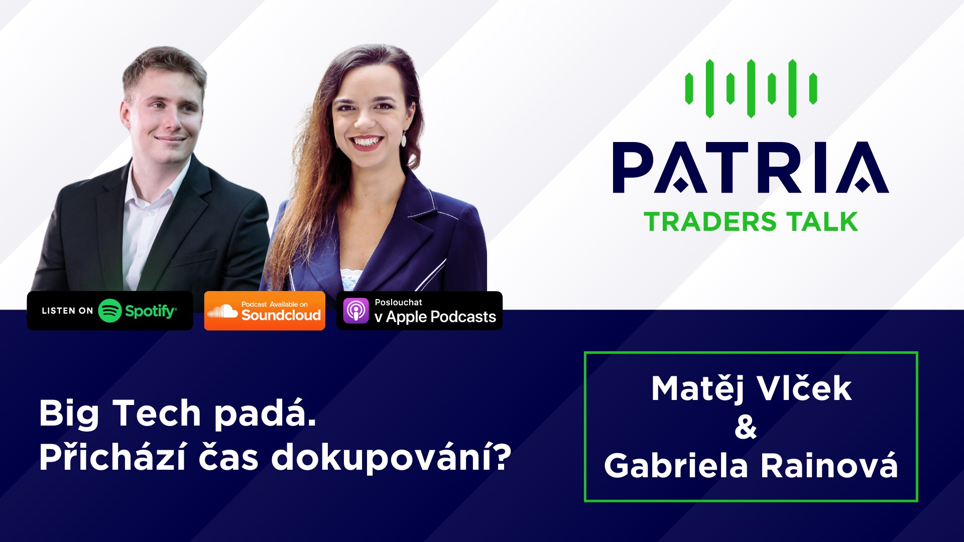 Traders Talk: Big Tech padá. Přichází čas dokupování?