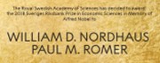 Nobelovu cenu za ekonomii získávají Nordhaus a Romer za propojení inovací a klimatu s ekonomikou