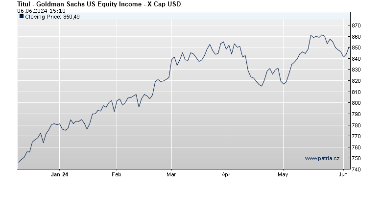 Goldman Sachs US Equity Income - X Cap USD