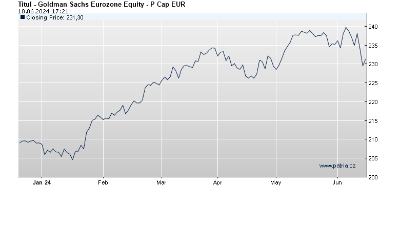 Goldman Sachs Eurozone Equity - P Cap EUR
