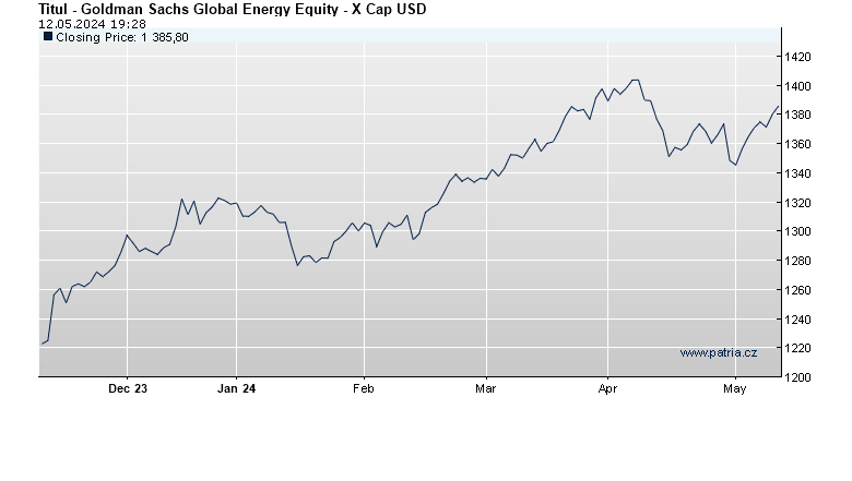 Goldman Sachs Global Energy Equity - X Cap USD